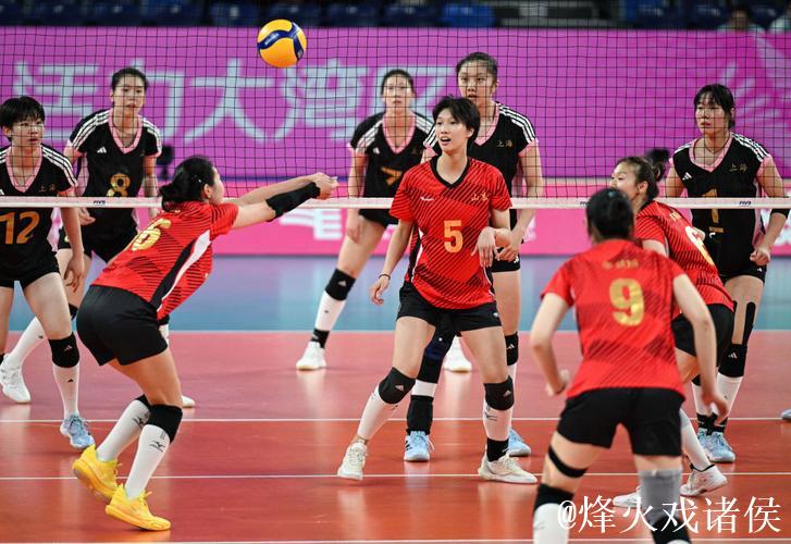 全运会U20女排落幕 山东队3-1力克上海队摘金